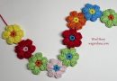 218 – Crochet Puff Flowers