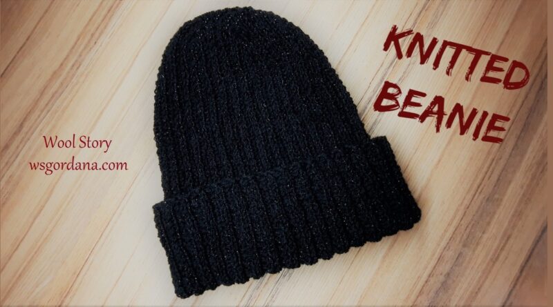376 – How to Knitting Ribbed Pattern Hat for all sizes