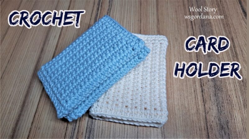 379 – How to crochet an easy card holder for a gift