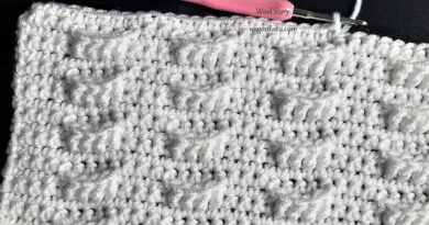 387 – Lovely Crochet Stitch for Baby Blankets and many other things – Easy to make