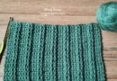 405 – Easy Crochet Stitch Pattern for a Baby Blanket, Vest, Sweater, Handbag